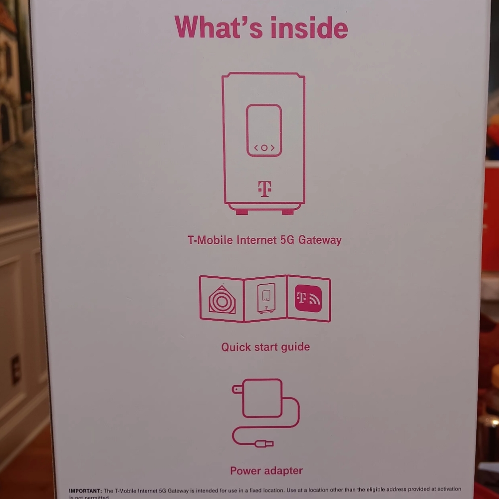T-Mobile Nok 5G21 Home Internet Gateway Wi-Fi High-Speed 5G